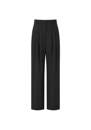 Alberta Ferretti pleated tailored trousers - Black