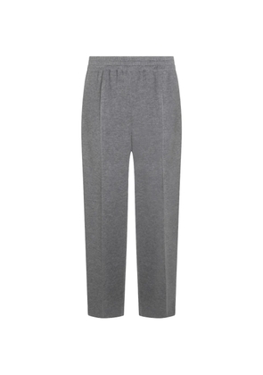 Malo elastic-waistband trousers - Grey