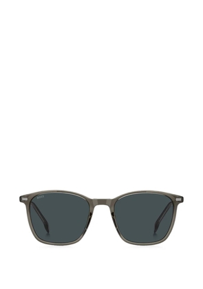 BOSS geometric-frame sunglasses - Brown