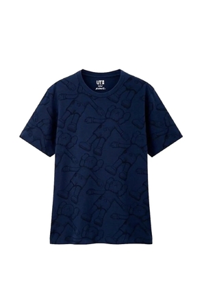 KAWS Holiday-print T-shirt - Blue