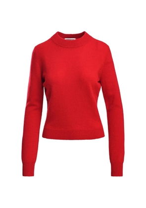 Essentiel Antwerp Kash ribbed-trim sweater - Red