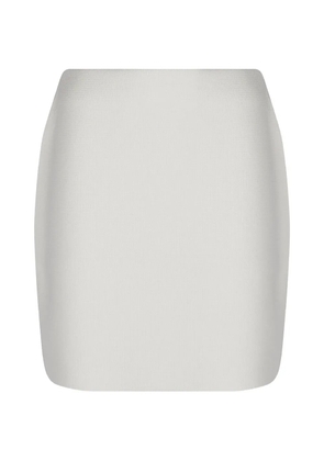 Fabiana Filippi wool knit mini skirt - White