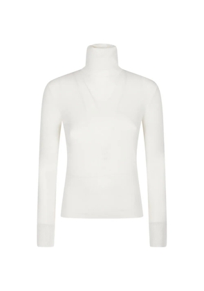 P.A.R.O.S.H. ribbed-knit roll-neck sweater - Neutrals