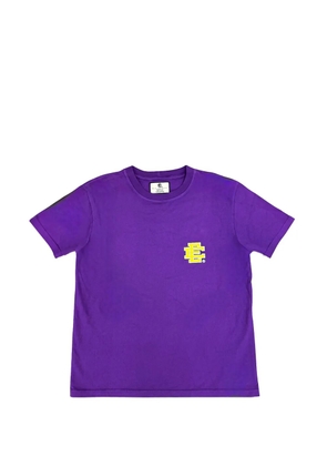 ERIC EMANUEL logo-print T-shirt - Purple