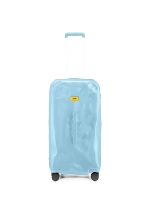 Crash Baggage medium Trunk dented-effect suitcase - Blue