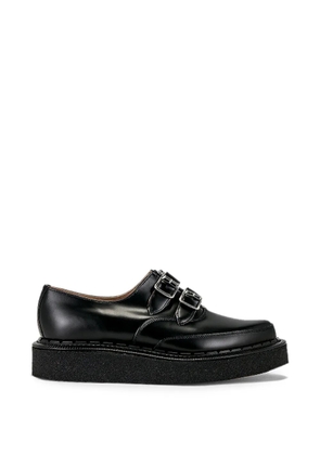 Comme Des Garçons x George Cox double-strap shoes - Black