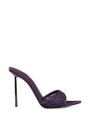 Le Silla Gilda crystal-embellished sandals - Purple