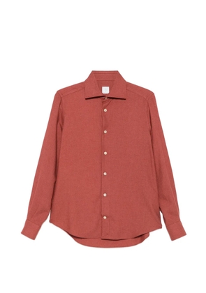 Eleventy button-down long-sleeve shirt - Red