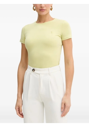 Trussardi short-sleeve logo T-shirt - Yellow