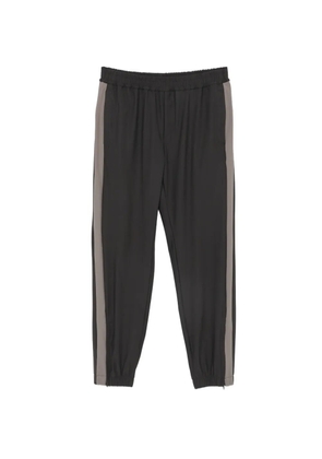 Eleventy side-stripe track pants - Brown