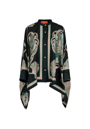 La DoubleJ foulard shirt - Green