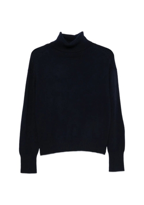 Semicouture roll-neck sweater - Blue