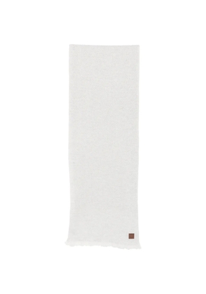 Eleventy herringbone-pattern scarf - Grey