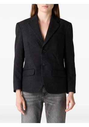 R13 notch-lapel blazer - Grey