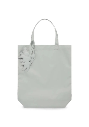 Comme Des Garçons Shirt bear-charm logo-tag tote bag - Grey