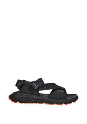 Timberland touch-strap leather sandals - Black