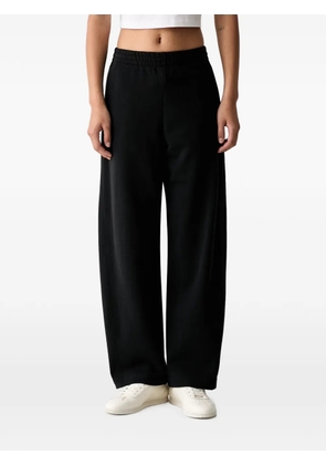 adidas logo-embroidered track pants - Black