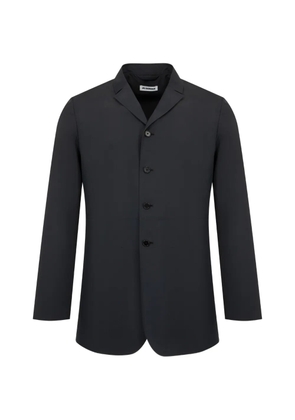 Jil Sander recycled polyester deconstructed jacket - Black