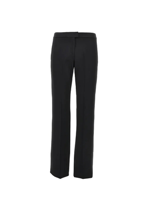 THE ANDAMANE tailored straight-leg trousers - Black