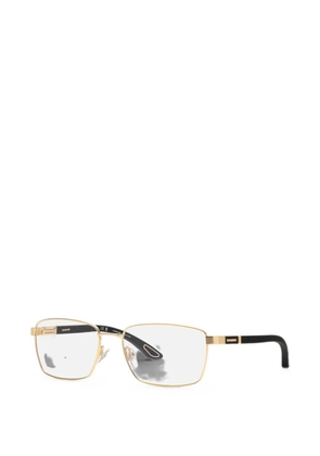 Chopard rectangle-frame glasses - Gold