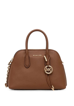 Michael Michael Kors Freddie pebbled leather tote bag - Brown