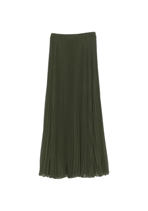 Patrizia Pepe pleated maxi skirt - Green