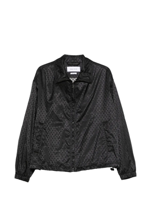 Alexander McQueen Skull-jacquard jacket - Black
