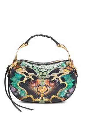Alexander McQueen Wishbone printed tote bag - Black