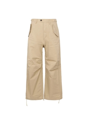 DSQUARED2 Utility2 cotton wide pants - Neutrals
