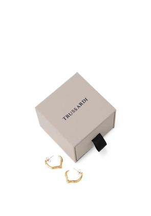 Trussardi organic-shape earrings - Gold