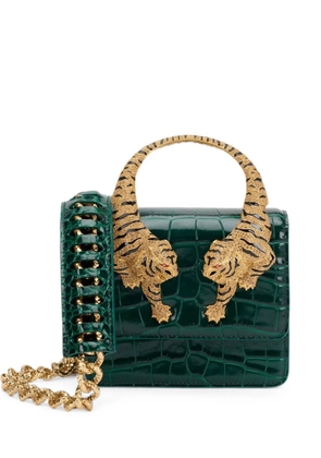 Roberto Cavalli small Roar shoulder bag - Green