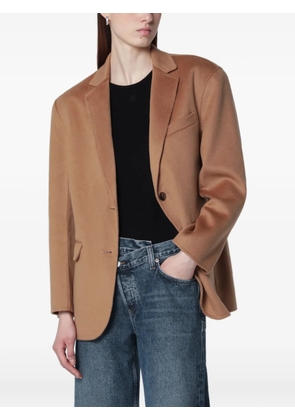 ANINE BING Quinn double-faced blazer - Brown