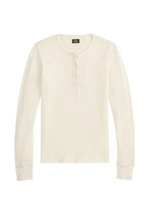 Ralph Lauren RRL long-sleeve henley top - Neutrals