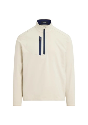 RLX Ralph Lauren quarter-zip jersey sweatshirt - Neutrals