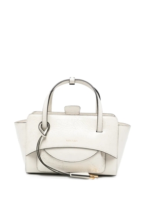 HIDESINS Flap S Vergem leather tote bag - Neutrals