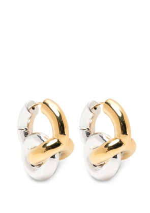 Uncommon Matters mini Knot Creoles earrings - Silver