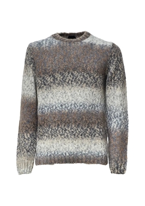 DONDUP jacquard-knit sweater - Grey