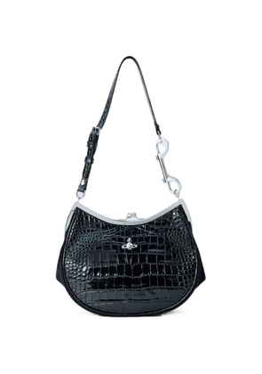 Vivienne Westwood leather clutch bag - Black