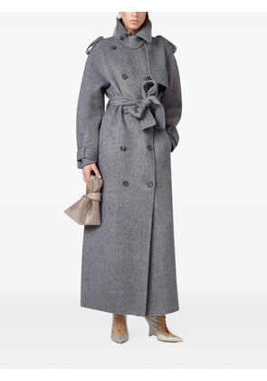 Giuseppe Di Morabito double-breasted belted coat - Grey