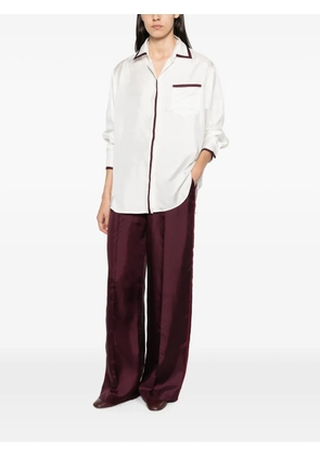 F.R.S For Restless Sleepers chest-pocket shirt - White