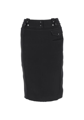 Altuzarra waistband-detail midi skirt - Black