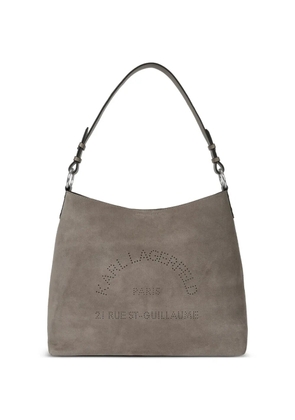 Karl Lagerfeld K/Daily suede bag - Grey