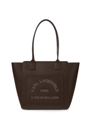 Karl Lagerfeld medium K/Daily tote bag - Brown