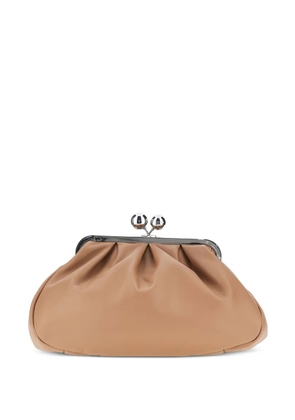 Weekend Max Mara Pasticcino leather tote bag - Neutrals