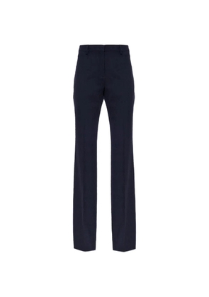 ETRO paisley-jacquard trousers - Blue