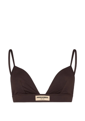 DSQUARED2 triangle bra - Brown