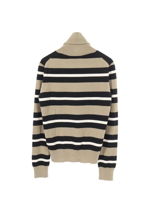 Dolce & Gabbana Pre-Owned 2010s striped roll-neck sweater - Neutrals
