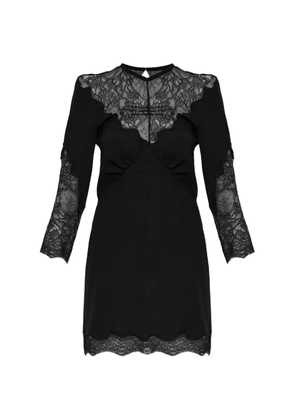 The Attico black mini dress