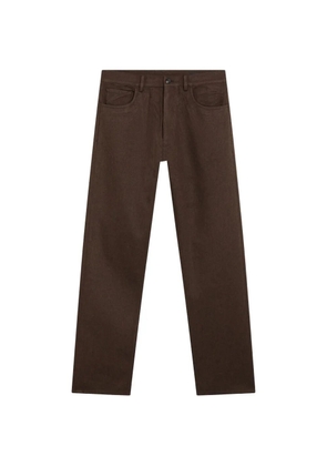 Prada straight-leg five-pocket trousers - Brown