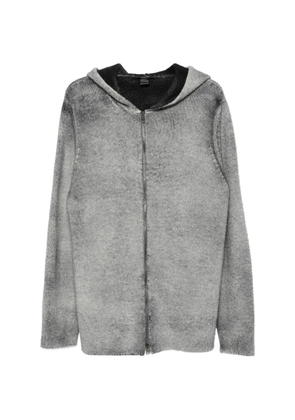 Avant Toi zip-up sweater - Grey